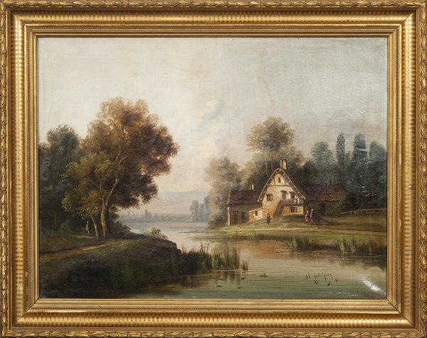 Romantická krajina I.