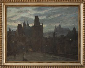 Karlův most s lampami